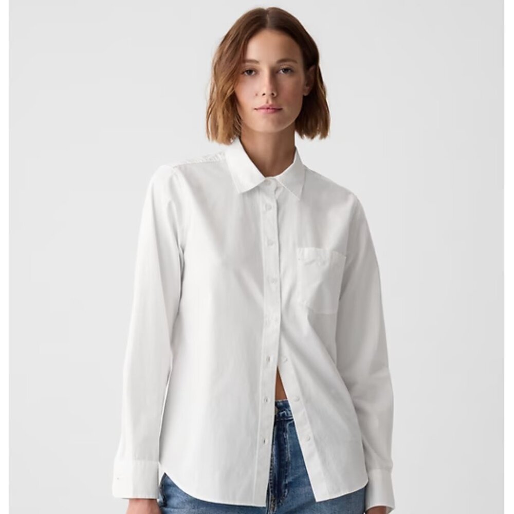 GAP Organic Cotton Poplin Classic Shirt